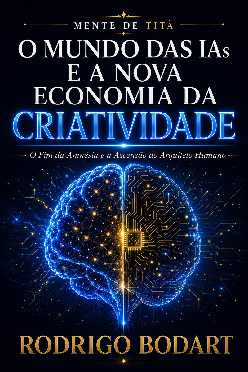 Capa de O Mundo das IAs e a Nova Economia da Criatividade