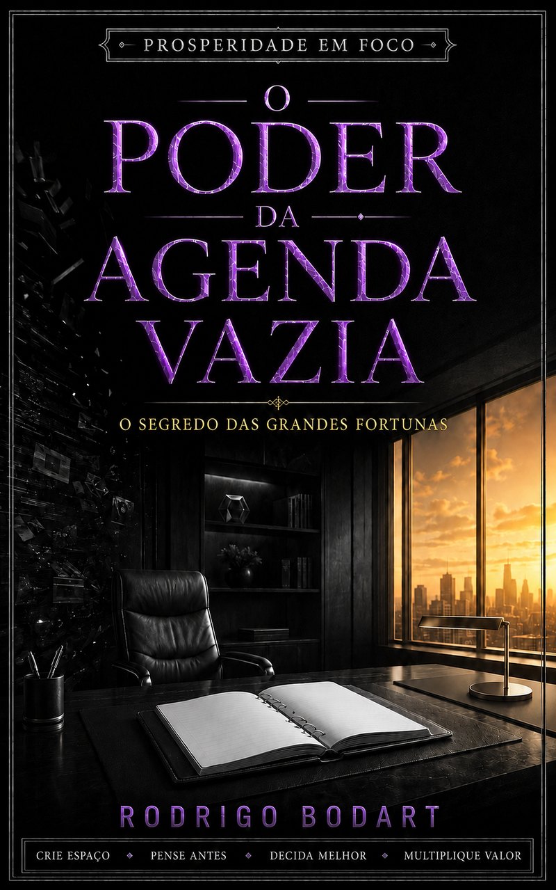 Capa de O Poder da Agenda Vazia