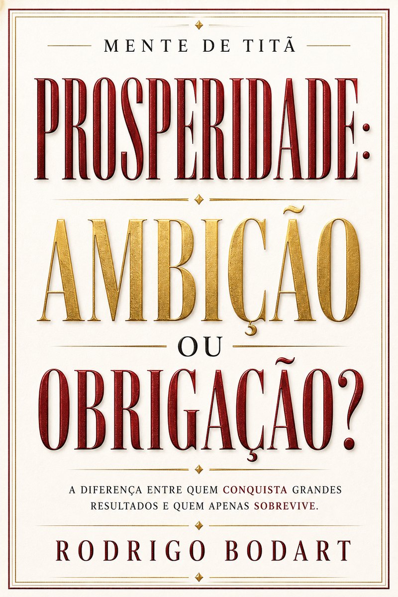 Capa de Prosperidade: Ambição ou Obrigação?